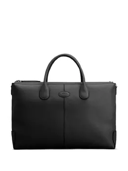 Tod's: Чёрная сумка-шоппер 