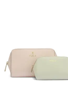 Furla: Розовый топ 