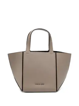 Michael Kors: Бежевая сумка-шоппер 