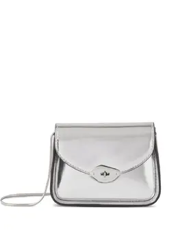 Mulberry: Серебристая сумка через плечо 