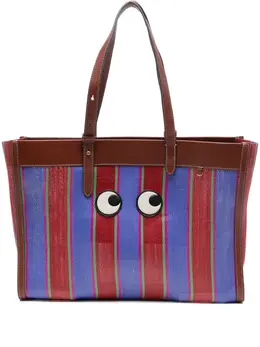 Anya Hindmarch: Тёмная сумка-шоппер 