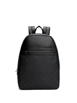 Tommy Hilfiger: Чёрный рюкзак  TH