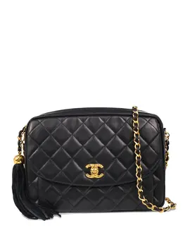 CHANEL Pre-Owned: Чёрная сумка 