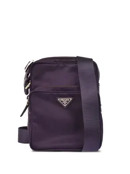 Prada Pre-Owned: Фиолетовая сумка через плечо 