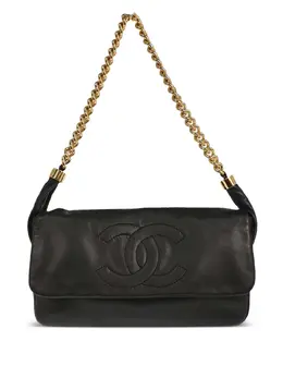 CHANEL Pre-Owned: Чёрная сумка 