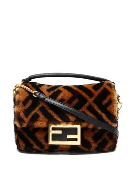 Fendi Pre-Owned: Коричневая сумка 