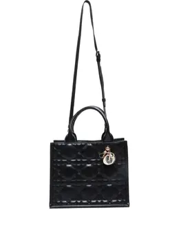 Christian Dior Pre-Owned: Чёрная сумка-шоппер 