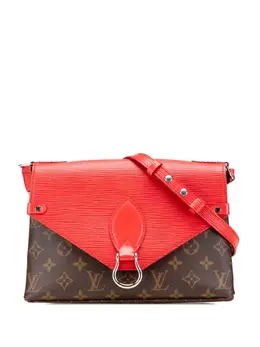 Louis Vuitton Pre-Owned: Коричневая сумка через плечо 