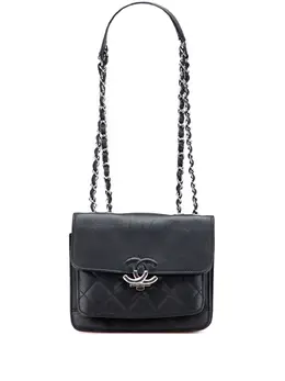 CHANEL Pre-Owned: Чёрная сумка 