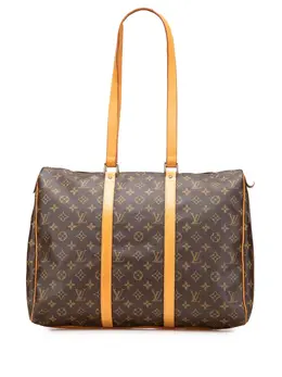 Louis Vuitton Pre-Owned: Коричневая дорожная сумка 