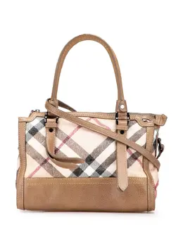 Burberry Pre-Owned: Коричневая сумка 