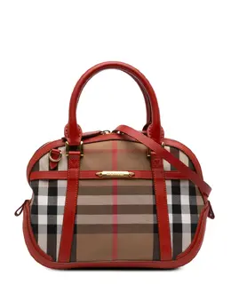 Burberry Pre-Owned: Коричневая сумка 