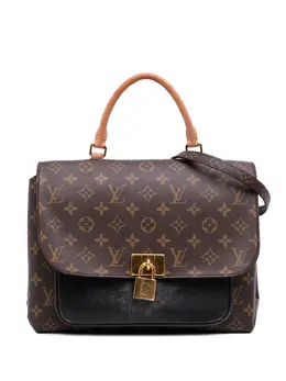 Louis Vuitton Pre-Owned: Чёрная сумка 