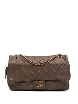CHANEL Pre-Owned: Коричневая сумка 
