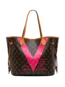 Louis Vuitton Pre-Owned: Сумка-шоппер с принтом 