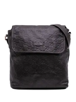 Gucci Pre-Owned: Коричневая сумка через плечо 