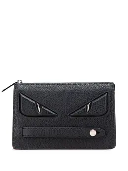 Fendi Pre-Owned: Чёрный клатч 