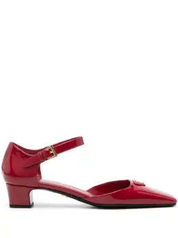 Prada: Тёмные туфли 