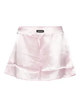 Miu Miu: Атласные шорты 