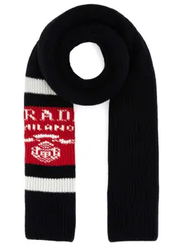Prada: Чёрный шарф 