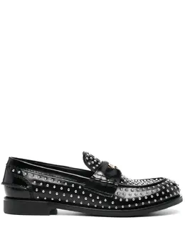 Miu Miu: Чёрные лоферы 