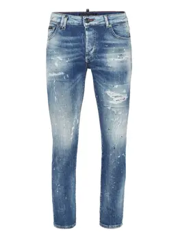 Philipp Plein: Рваные джинсы 