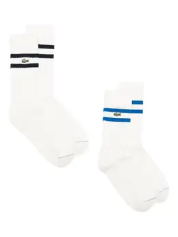 Lacoste: Белые носки 