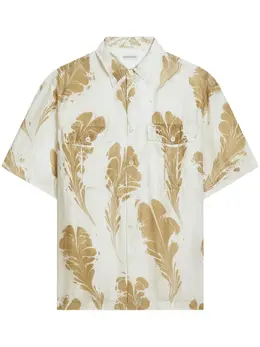 DRIES VAN NOTEN: Шёлковая рубашка 