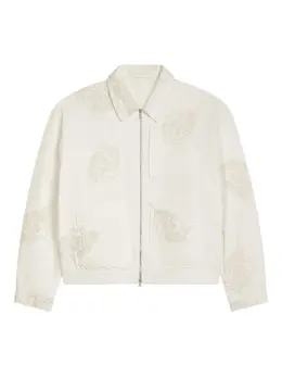 DRIES VAN NOTEN: Куртка с растительным принтом 