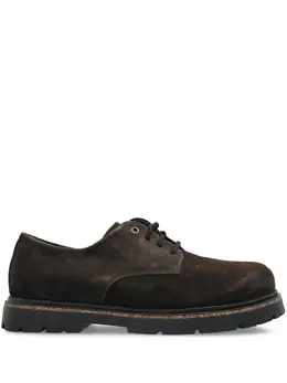 Birkenstock: Тёмные туфли 