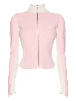 Balenciaga: Розовый свитер 