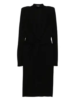 TOM FORD: Платье с длинным рукавом 