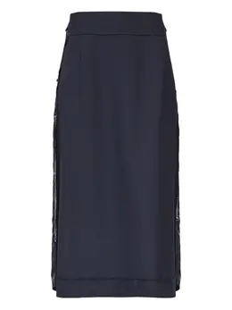 Maison Margiela: Юбка миди 
