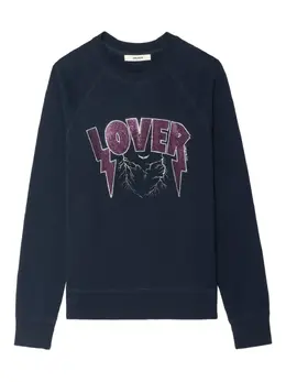 Zadig&Voltaire: Синий свитшот 