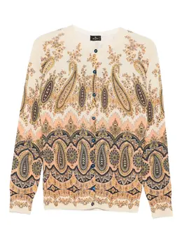 ETRO: Кардиган с принтом 