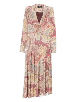 ETRO: Платье с запахом 