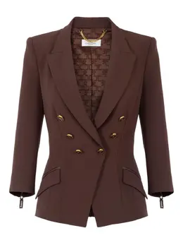 Elisabetta Franchi: Двубортная куртка 