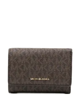 Michael Kors: Коричневый кошелёк 