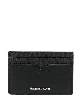 Michael Kors: Чёрный картхолдер  Hudson