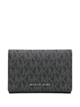 Michael Kors: Чёрный картхолдер  Hudson