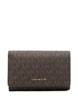 Michael Kors: Коричневый кошелёк 