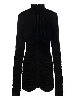 Blumarine: Платье с длинным рукавом 