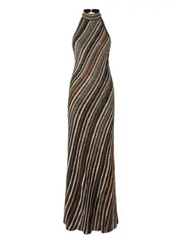 Missoni: Платье в полоску 