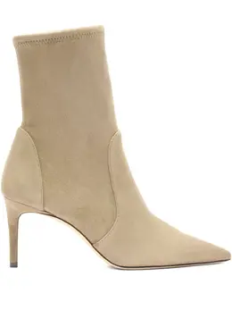 Stuart Weitzman: Бежевые ботинки 