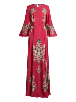 ETRO: Платье с принтом 
