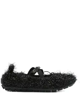 Simone Rocha: Чёрные балетки 