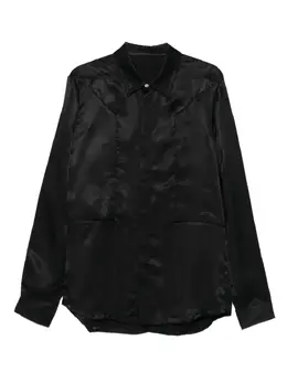 Rick Owens: Рубашка с длинным рукавом 