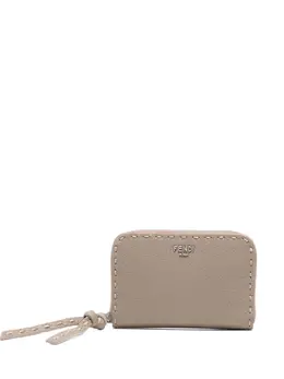 FENDI: Бежевый кошелёк 