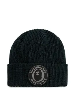 A BATHING APE®: Чёрная шапка 