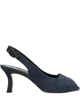 Manolo Blahnik: Синие босоножки 